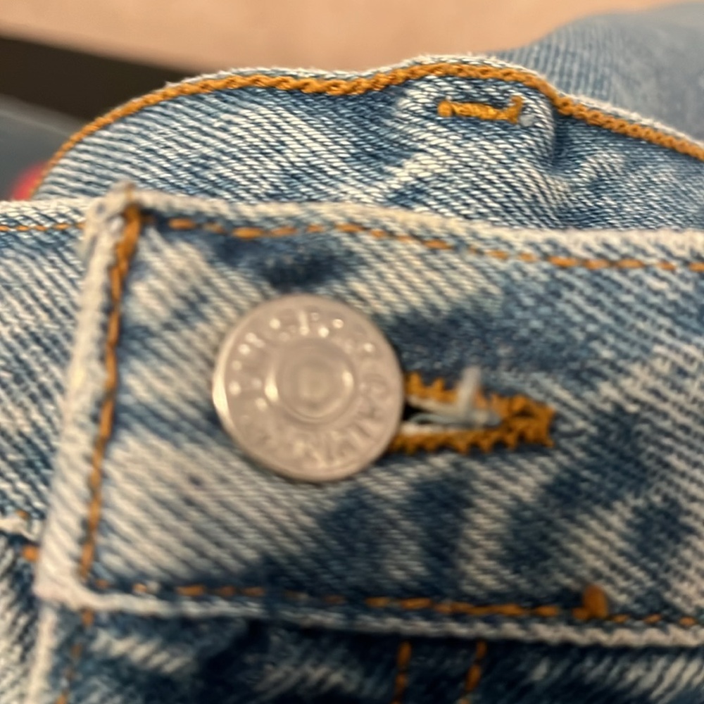 Calvin Klein Vintage Denim Maxi Skirt Size 8 - Picture 8 of 8